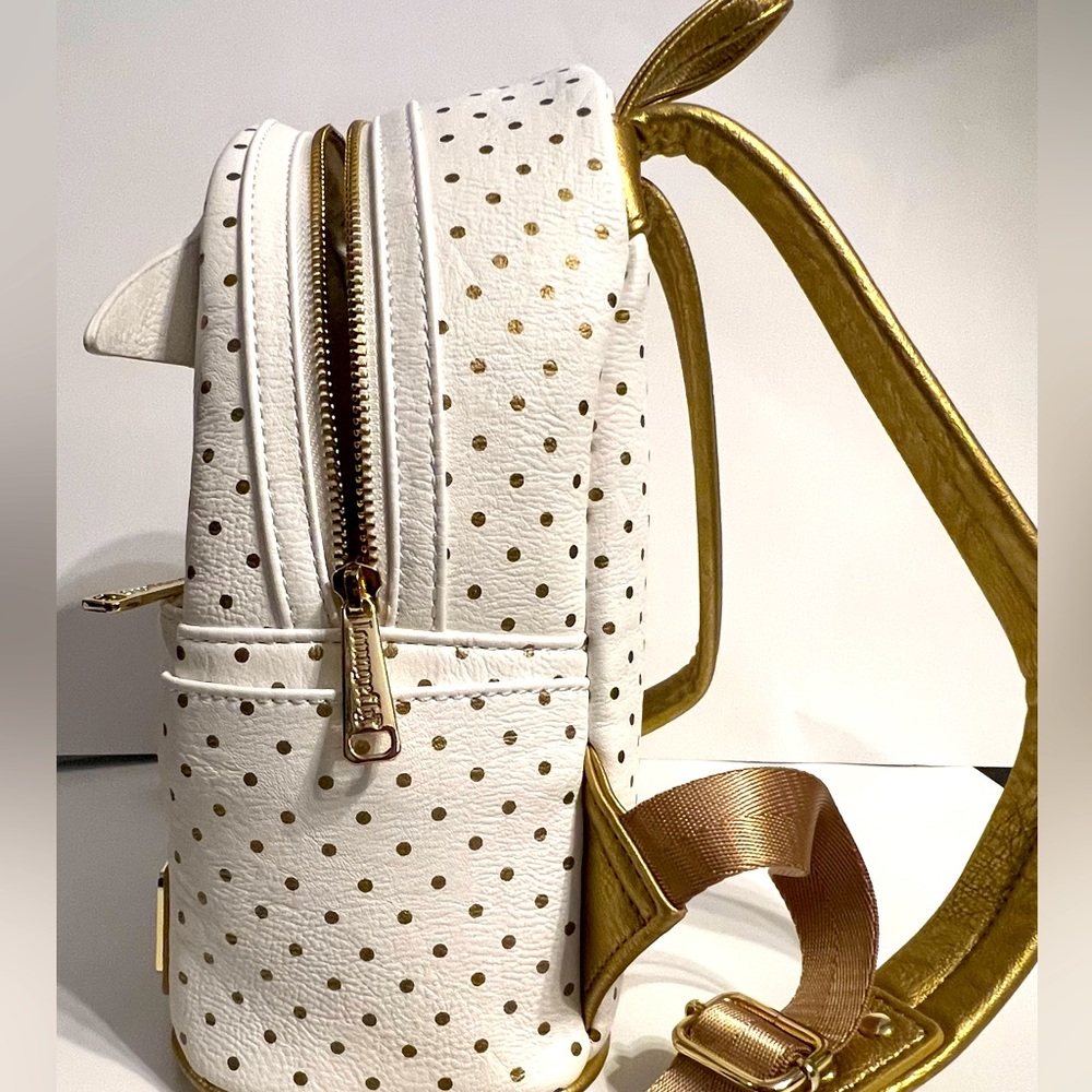 Loungefly White and Gold Backpack - Picture 4 of 5